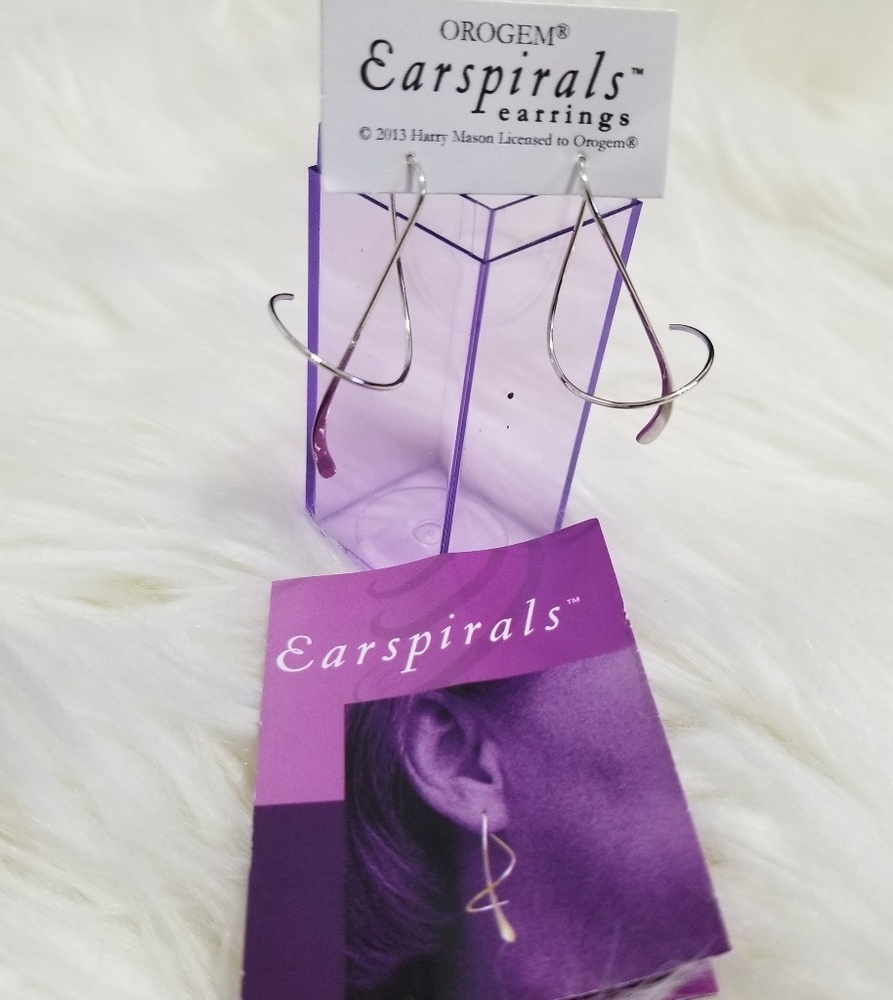 Silver Earspirals